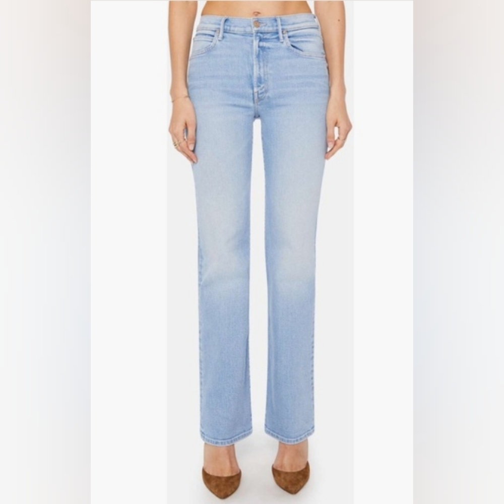 MOTHER Kick It High Waisted Staight Leg Jeans 27, 28